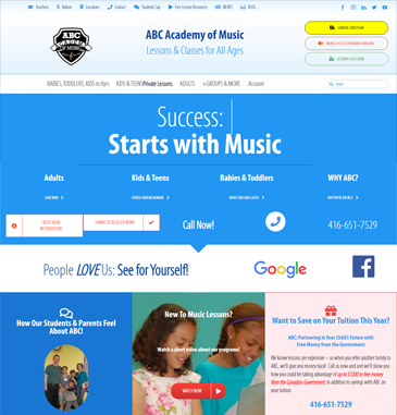 ABC Academy of Music Home Page